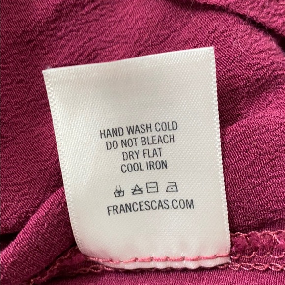 Blue Rain maroon blouse - Picture 7 of 7